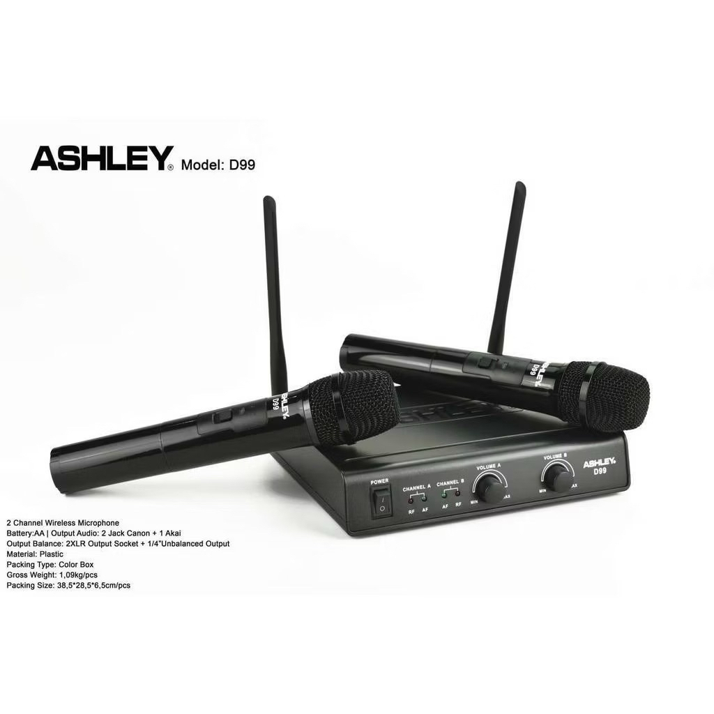 MIC WIRELESS D99 ASHLEY