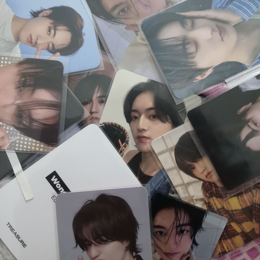 Photocard Haruto Treasure - pc haruto (flawless, Fansign Jakarta, wonderwall, YGS M&G, YGS C, YGS D,