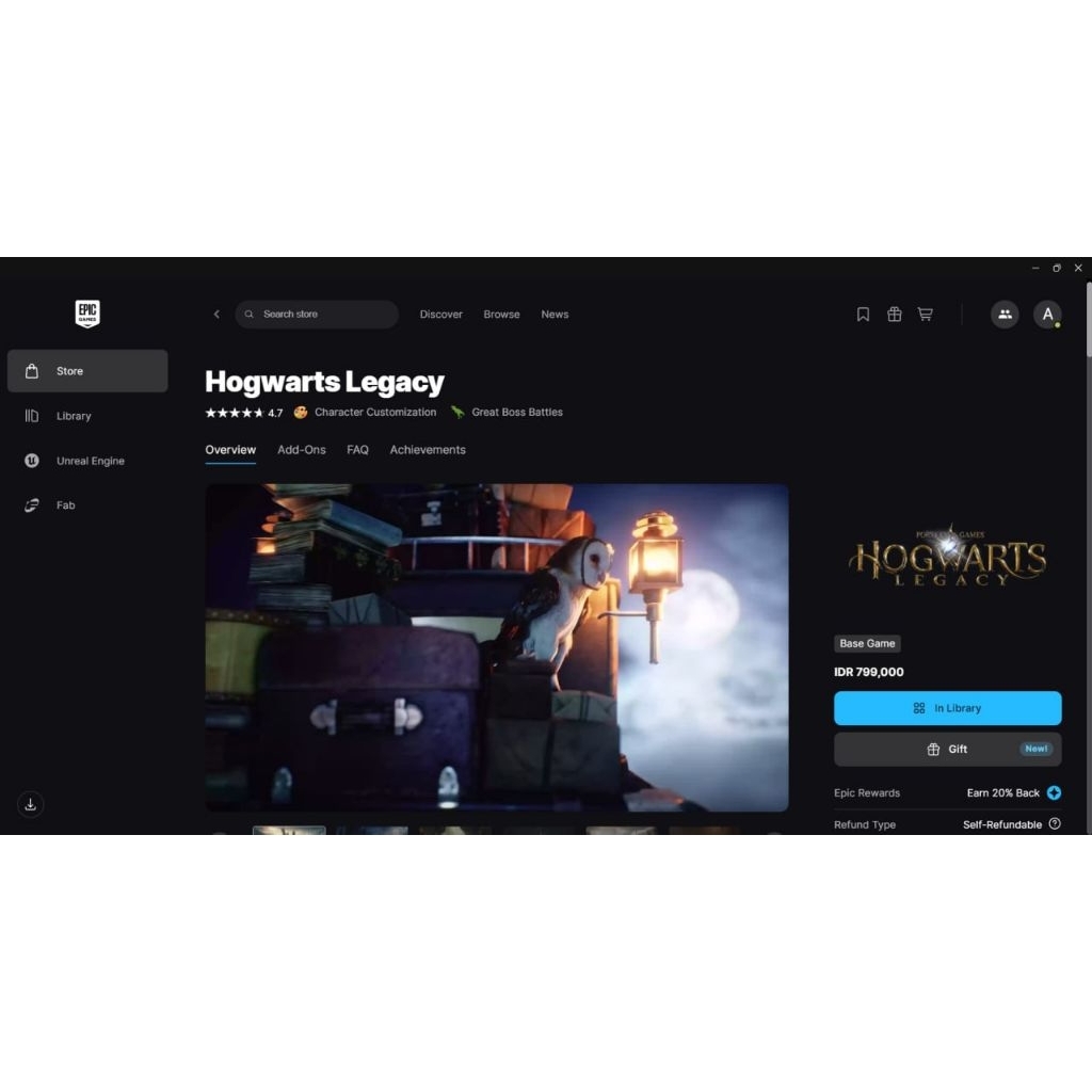 Game PC Hogwarts Legacy Permanen Murah