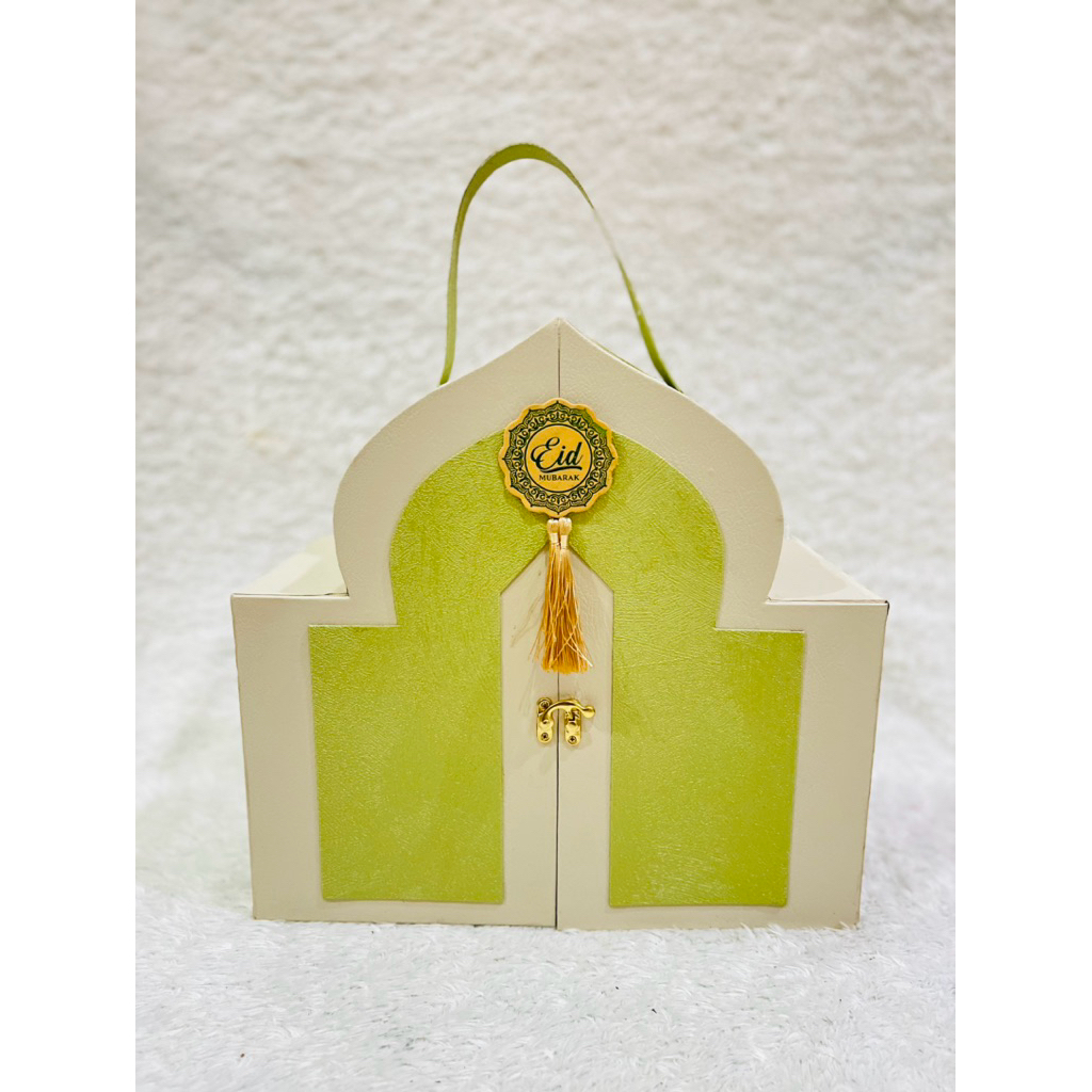 Hardbox Lebaran / Kubah Tenteng Besar / Box Lebaran / Parcel Lebaran / Hampers Lebaran/ Ketupat / Pa