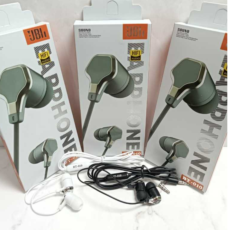 HEADSET EARPHONE JBL BT-010 - HANDFREE HEADSET SUPER BASS