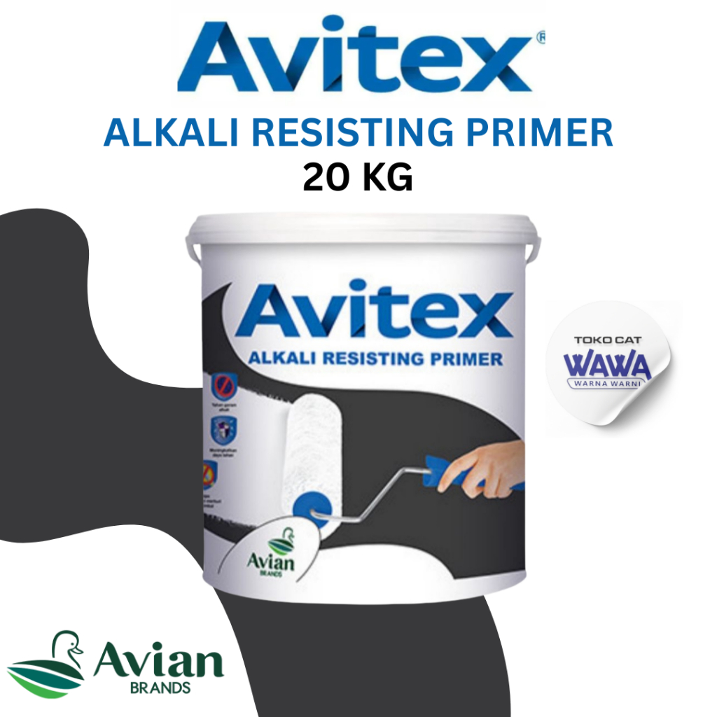 Avitex Alkali resisting primer cat dasar tembok 20kg