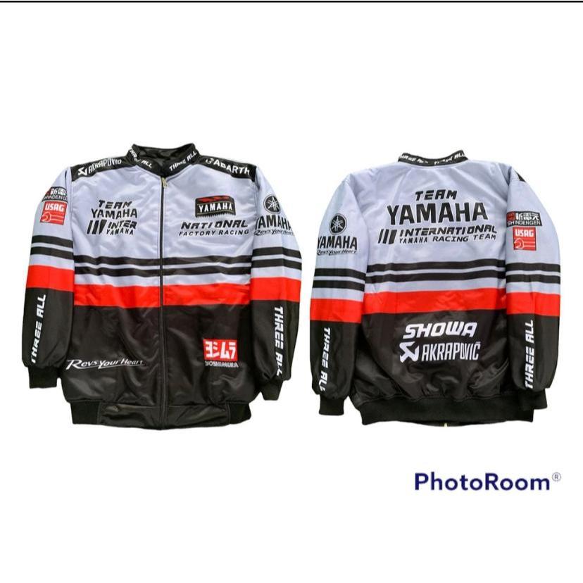 JAKET TOURING JAKET SUNMORI  RACING TEAM HONDA - TEAM YAMAHA NASCAR VINTAGE JAKET MOTORAN