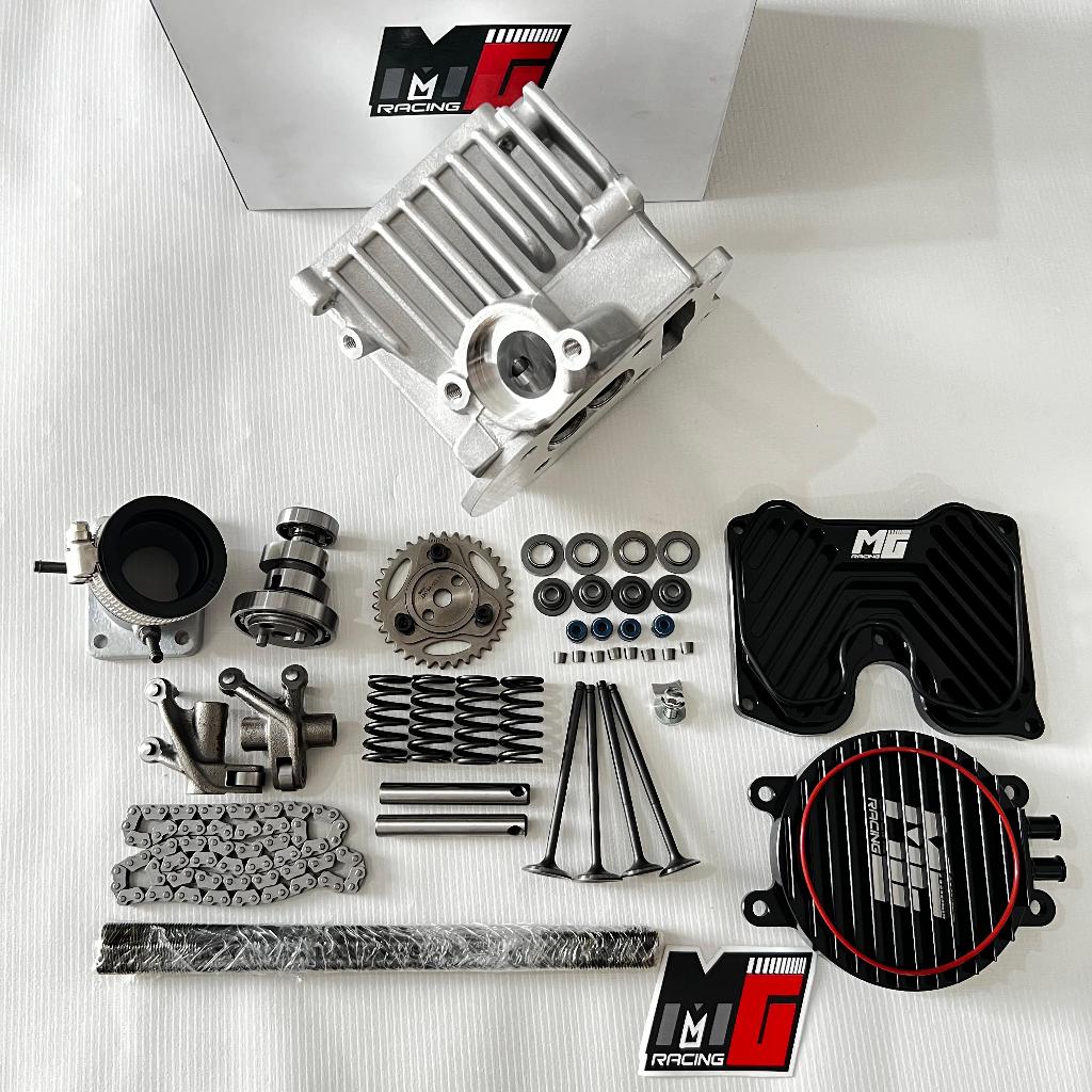 SUPER HEAD MX PNP MIO 4 KLEP JUPITER 4 KLEP VEGA 4KLEP MG RACING HEAD MIO 4 KLEP PNP