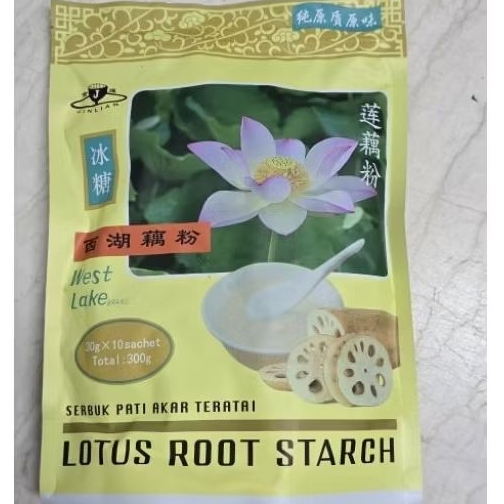 west lake lotus root starch minuman bubuk akar teratai