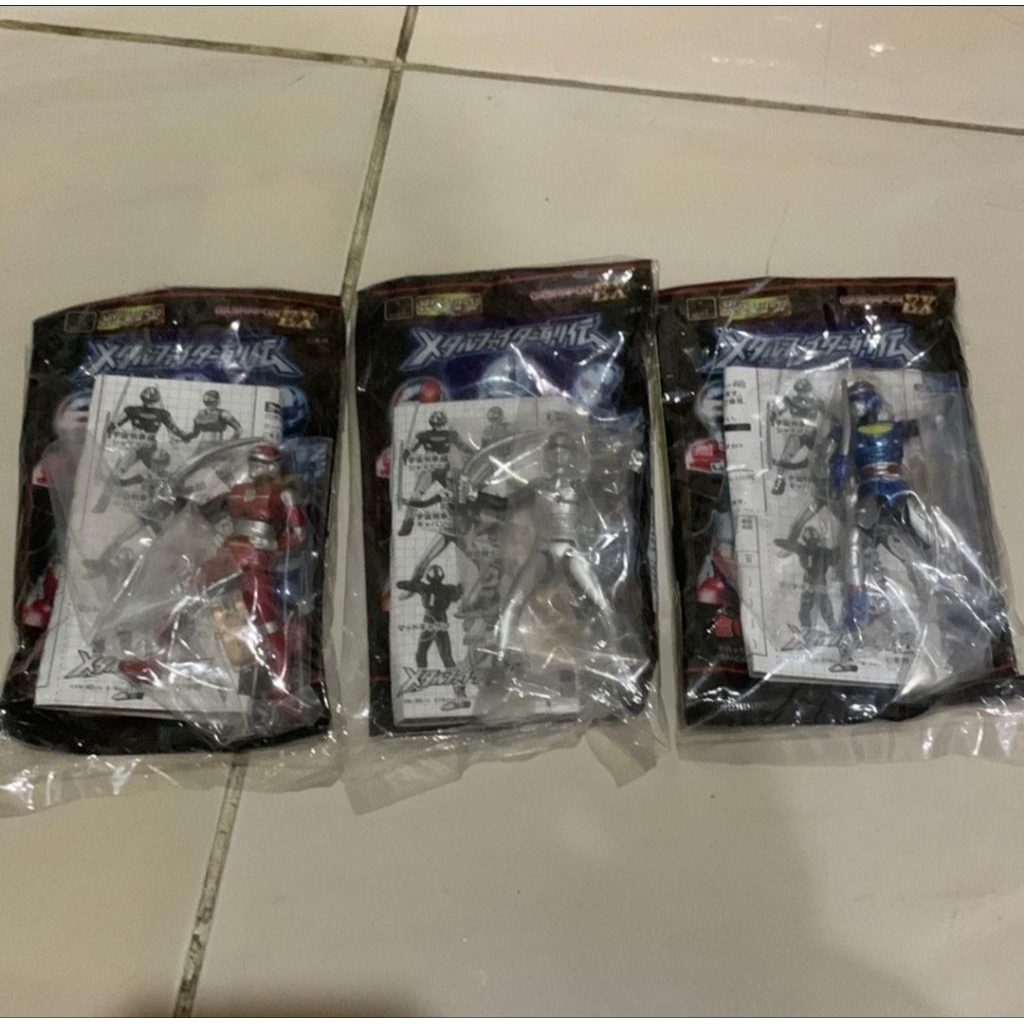 Gashapon EX Uchuu Keiji Metal Heroes Gavan Sharivan Shaider
