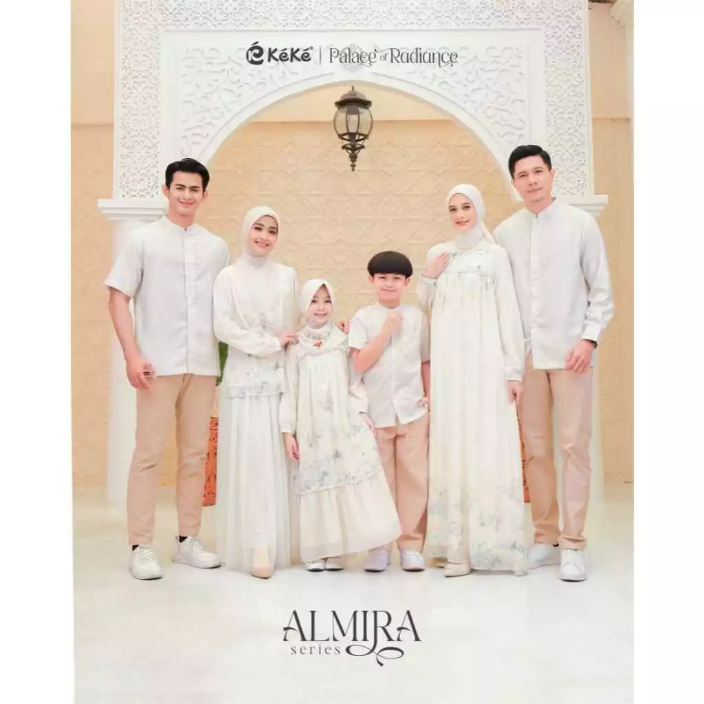 SARIMBIT KELUARGA ALMIRA SERIES CREAM TERBARU 2026