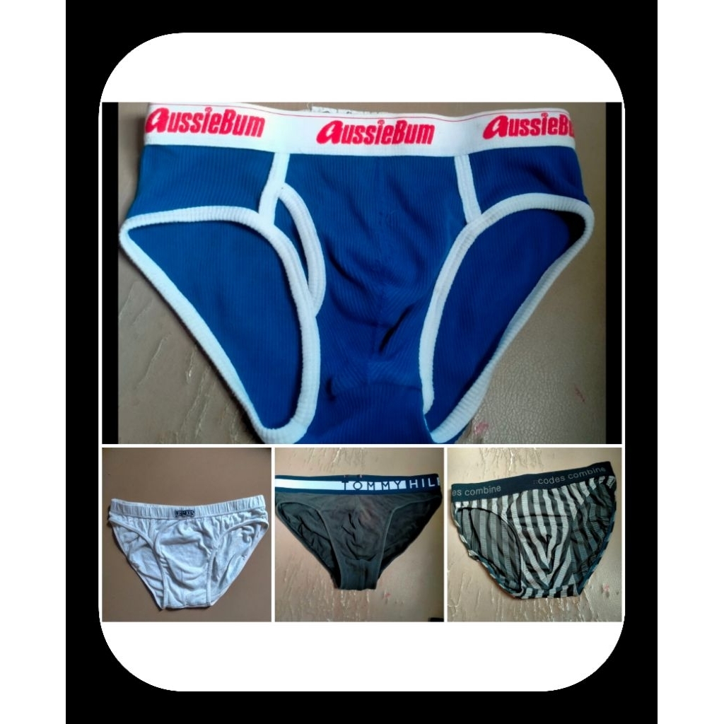 Celana Dalam Pria 5pcs size S-M (preloved)