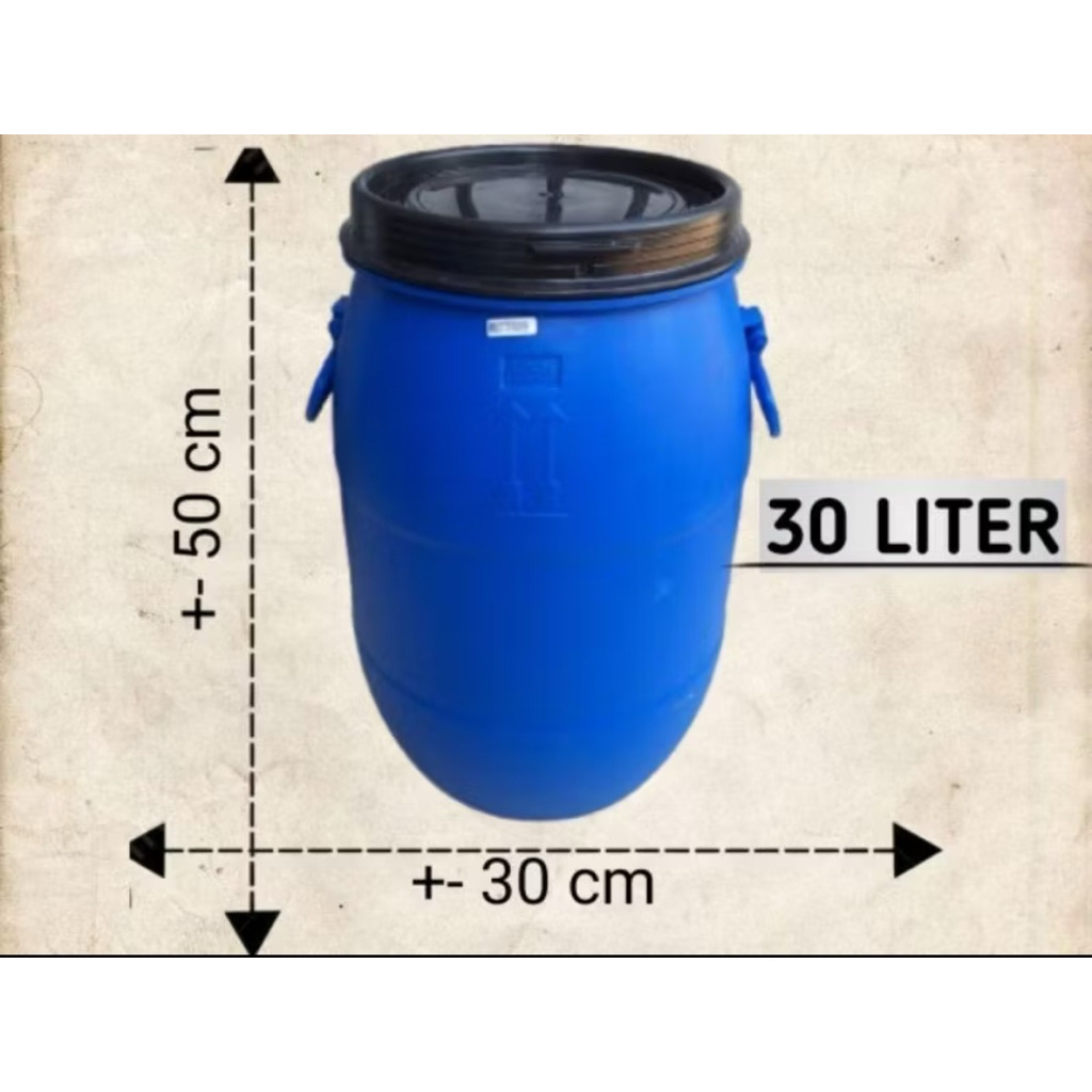 Drum plastik 30 Liter