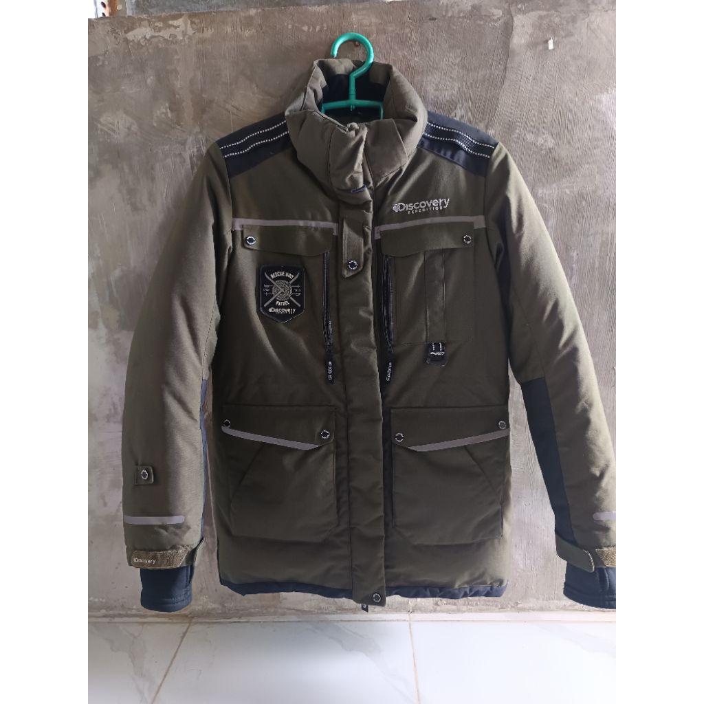 JAKET DISCOVERY BULANG BULU ANGSA WATERPROOF WINDPROOF GORPCORE