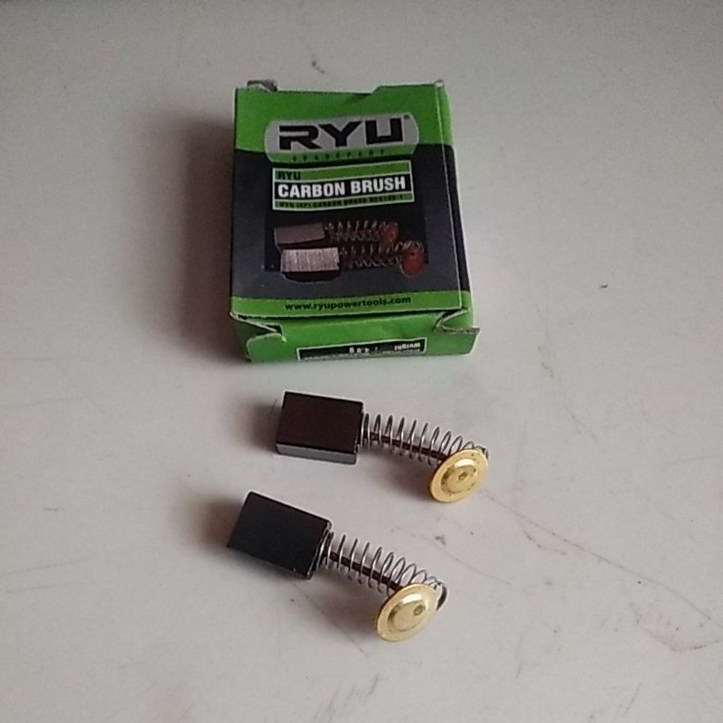 CARBON BRUSH MESIN CIRCLE RYU SPUL SEPUL ARANG