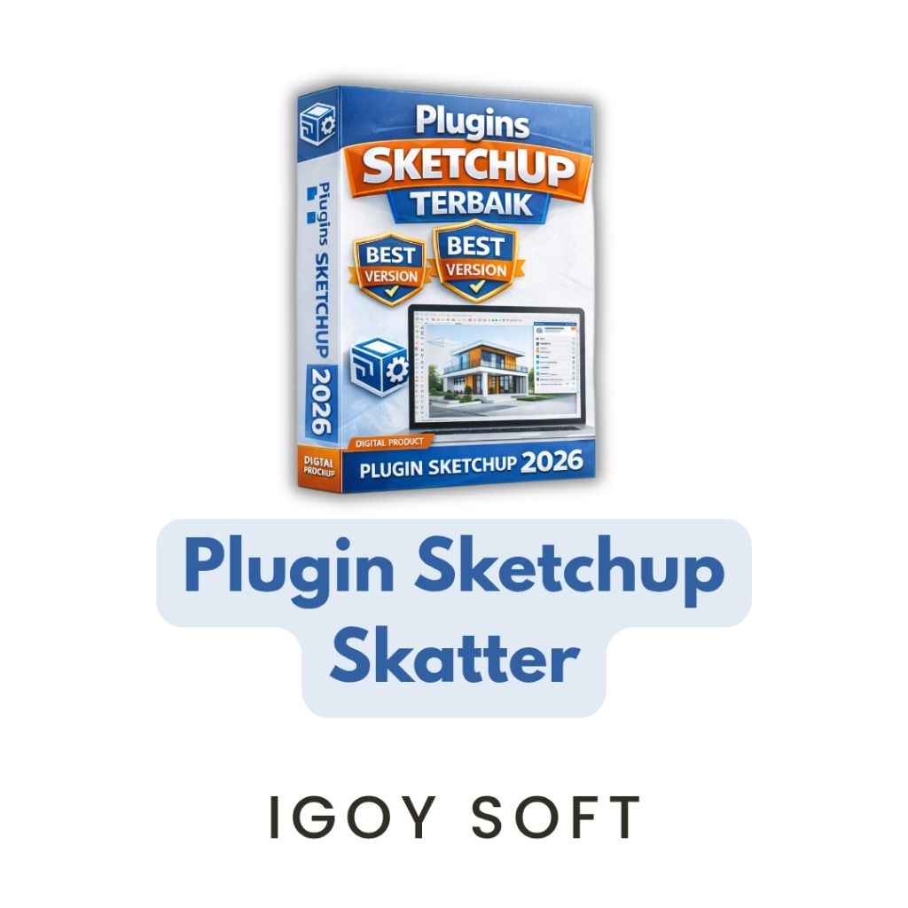 Plugin SketchUp Sketter Permanen Selamanya