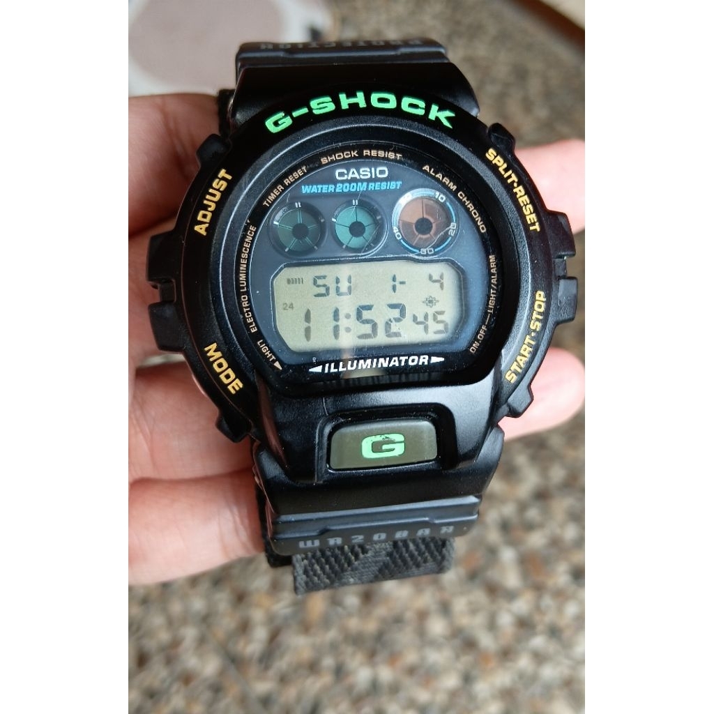 Casio G-Shock DW-6900 Second/Bekas/Preloved