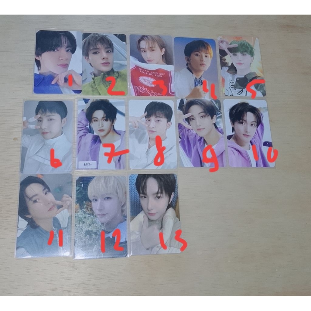 PHOTOCARD OFFICIAL NCT DREAM JENO, MARK, RENJUN, INCLUDE PACK AND FREEBIES