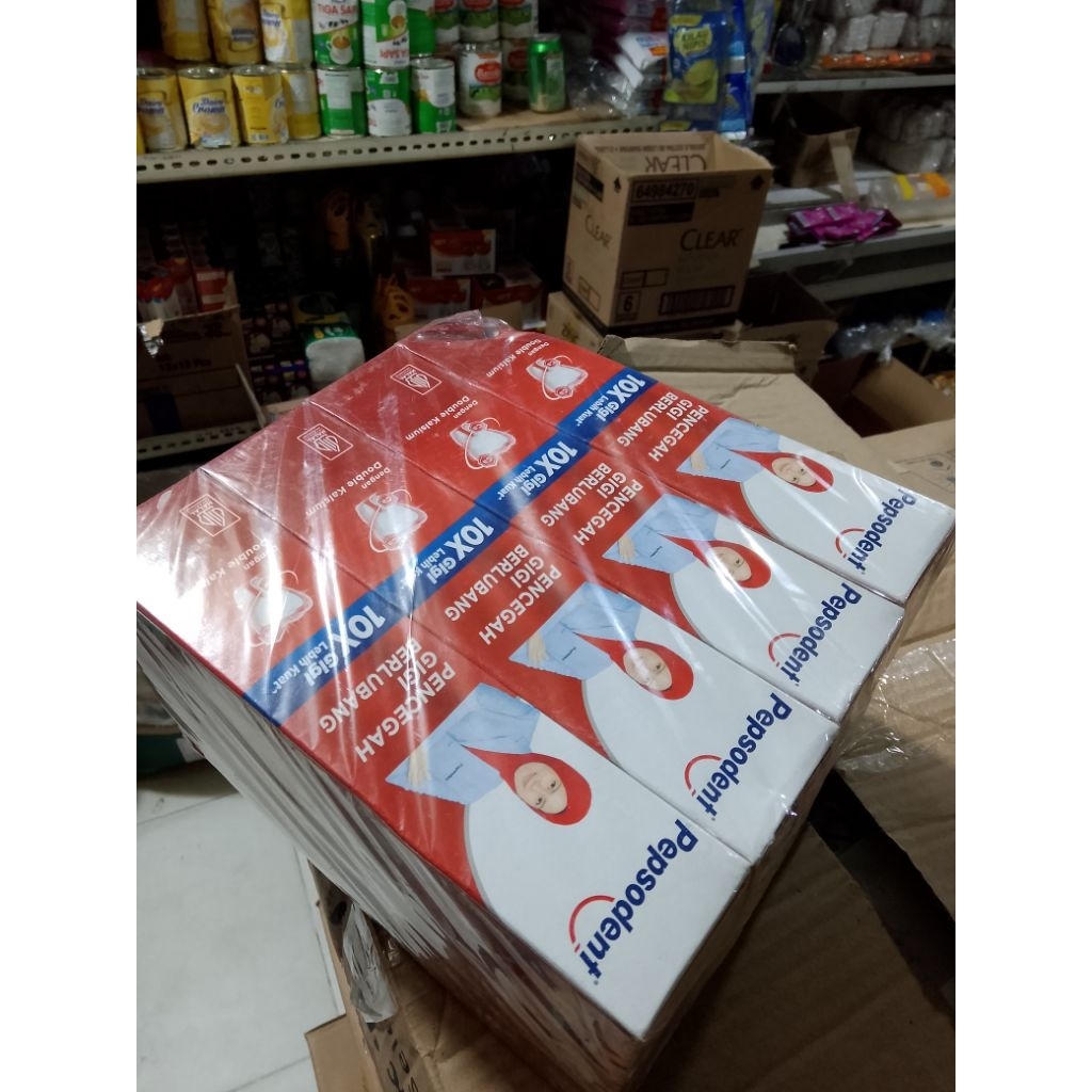 Pasta gigi Pepsodent ukuran besar 190gr