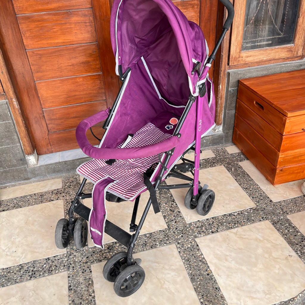stroller bayi babydoes, kereta dorong bayi preloved
