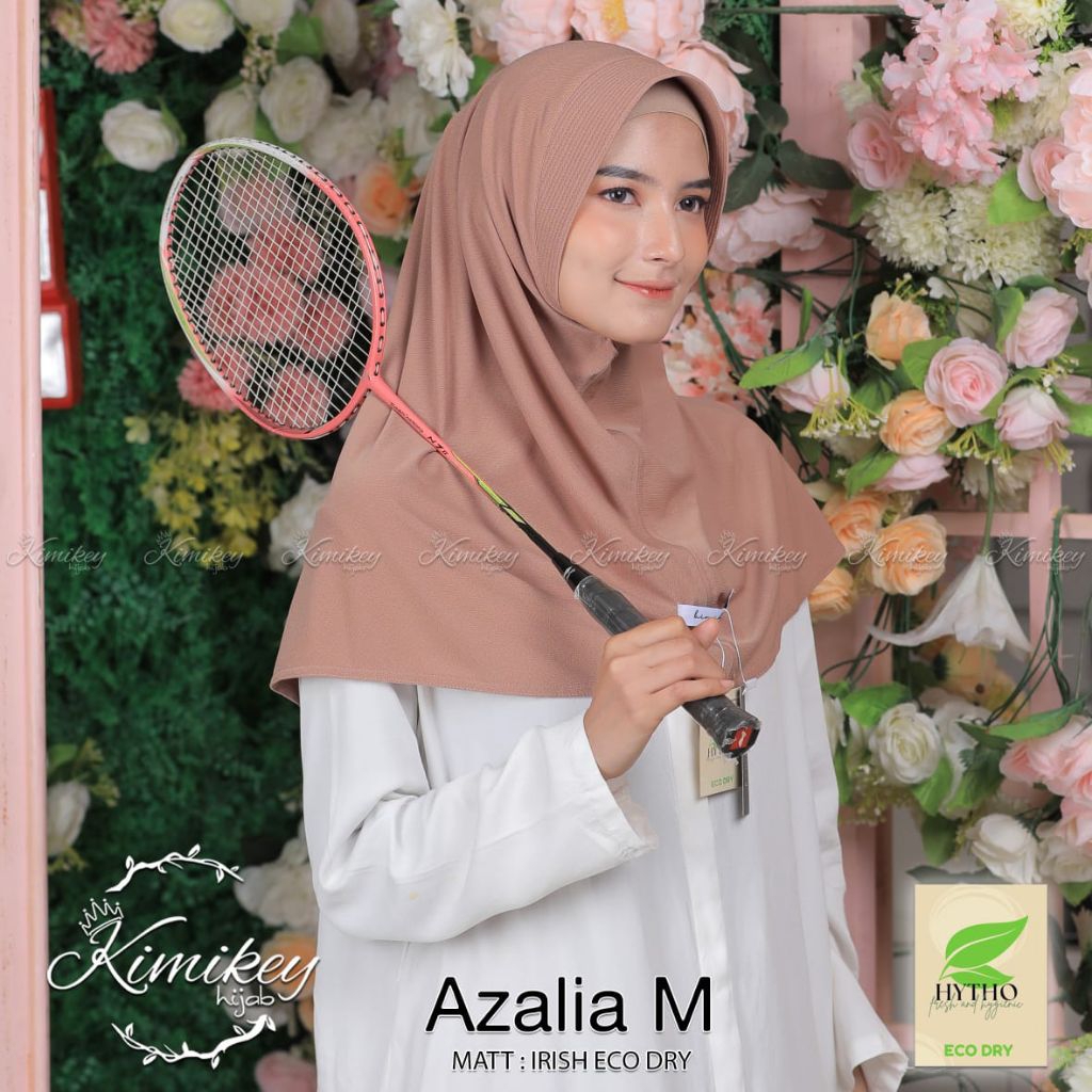 KIMIKEY AZALIA//HIJAB INSTAN DEWASA//SPORT AZALIA
