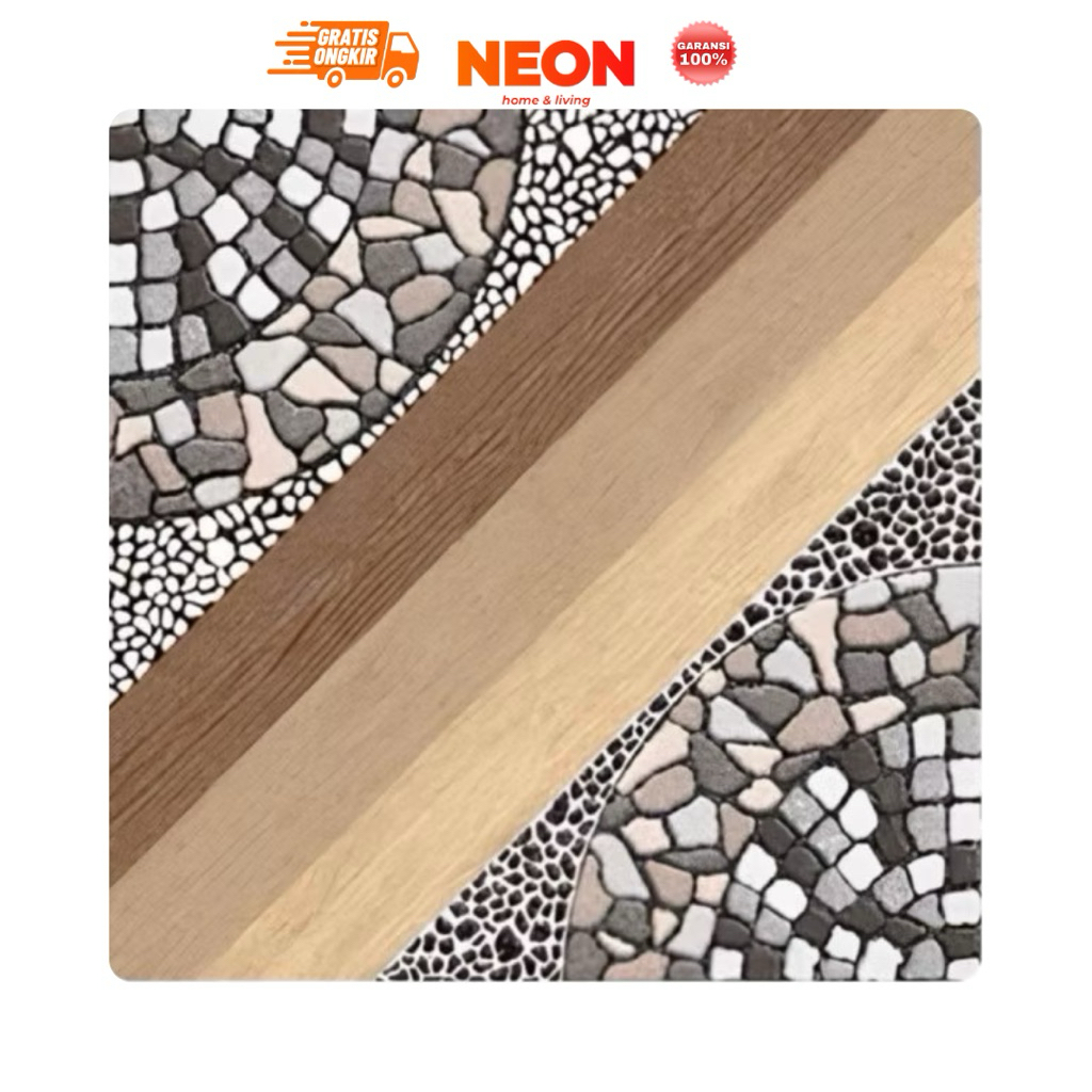 NEON Premiere Keramik Lantai Tegel Kasar 40 x 40 | PSX84669