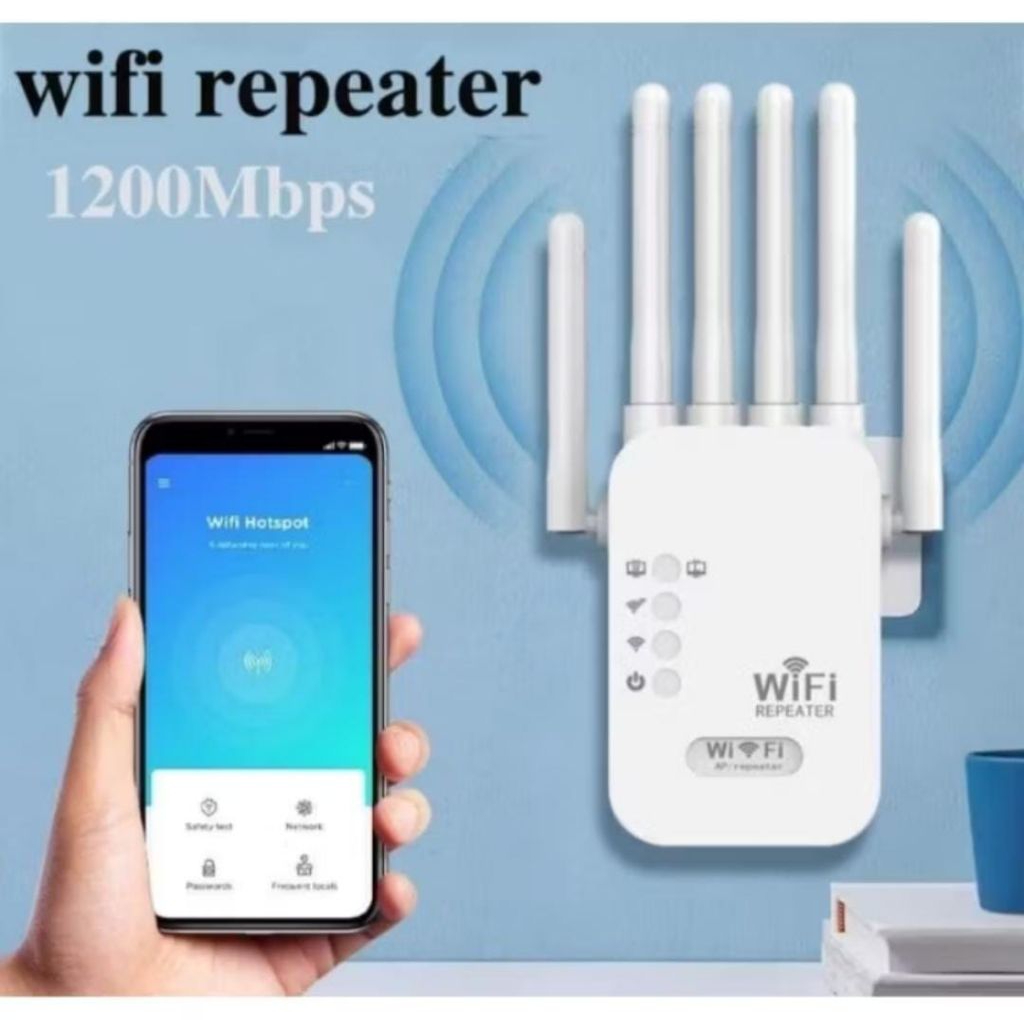 TERMURAH  Wifi Repeater Penguat sinyal wifi wireles