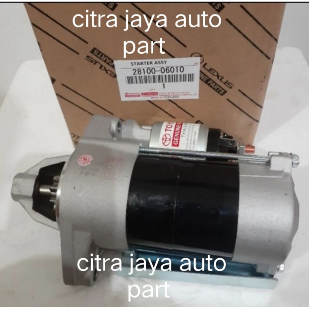 DINAMO STARTER TOYOTA KIJANG KAPSUL 7K BENSIN 28100-06010 ORIGINAL HARGA 1PCS