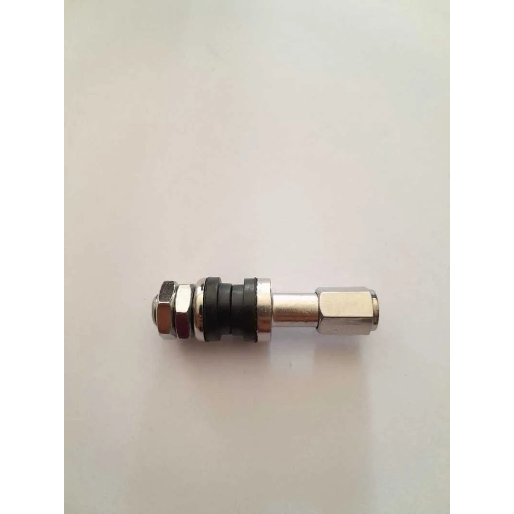 Pentil Ban Tubeless STAINLESS STEEL Mobil | Bolt In Valve Metal | Anti Bocor TR413