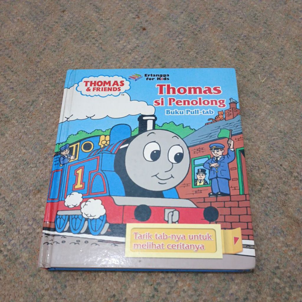 Preloved boardbook thomas si penolong