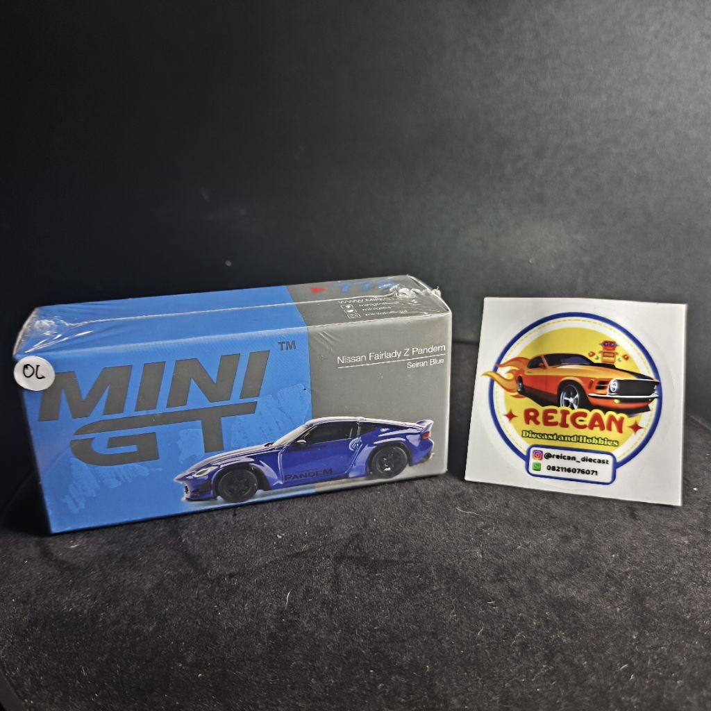 MINI GT - NISSAN FAIRLADY Z PANDEM | SEIRAN BLUE