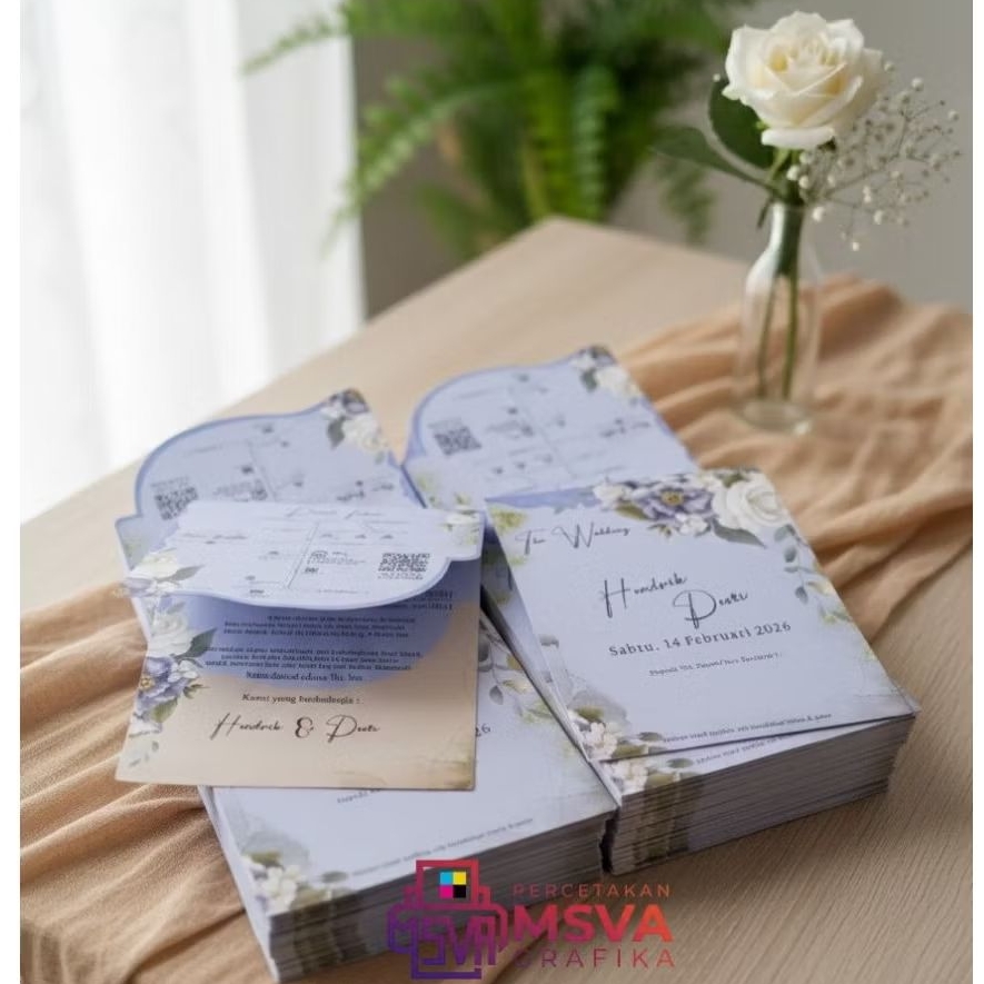 Undangan Pernikahan, Surat Undangan Pernikahan Rustic