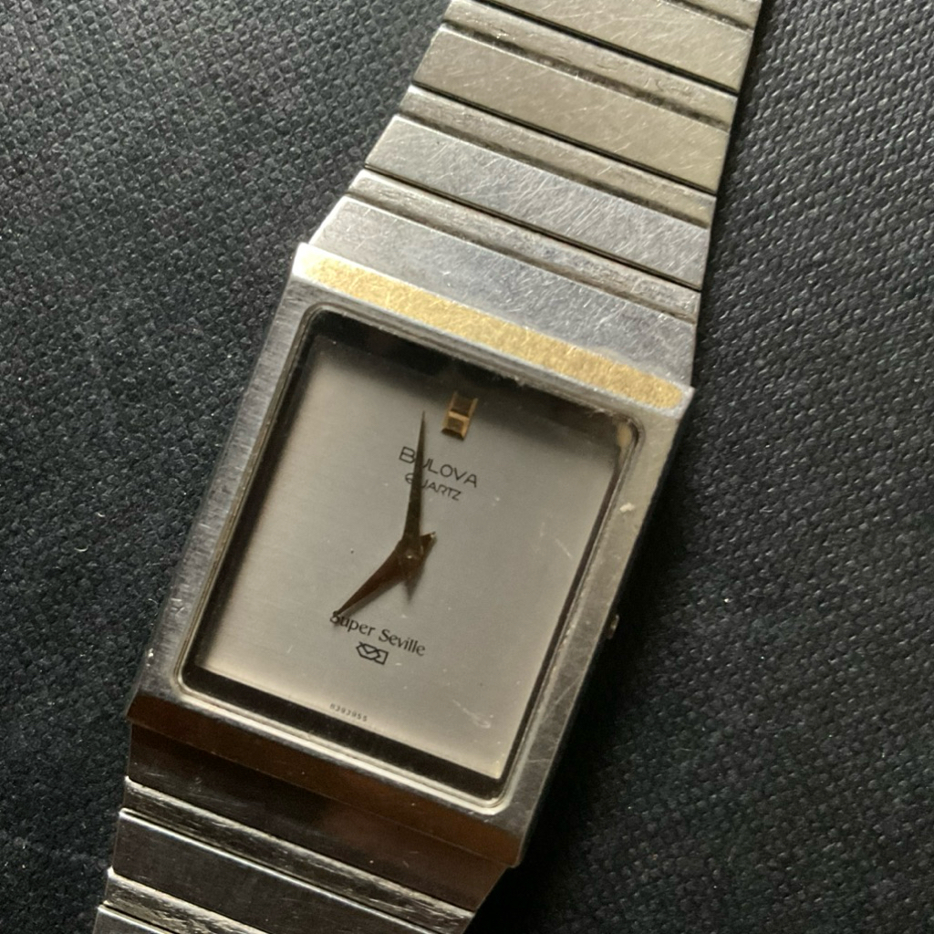 Bulova P4 Tank Watch Jam Tangan Pria Elegant Cool