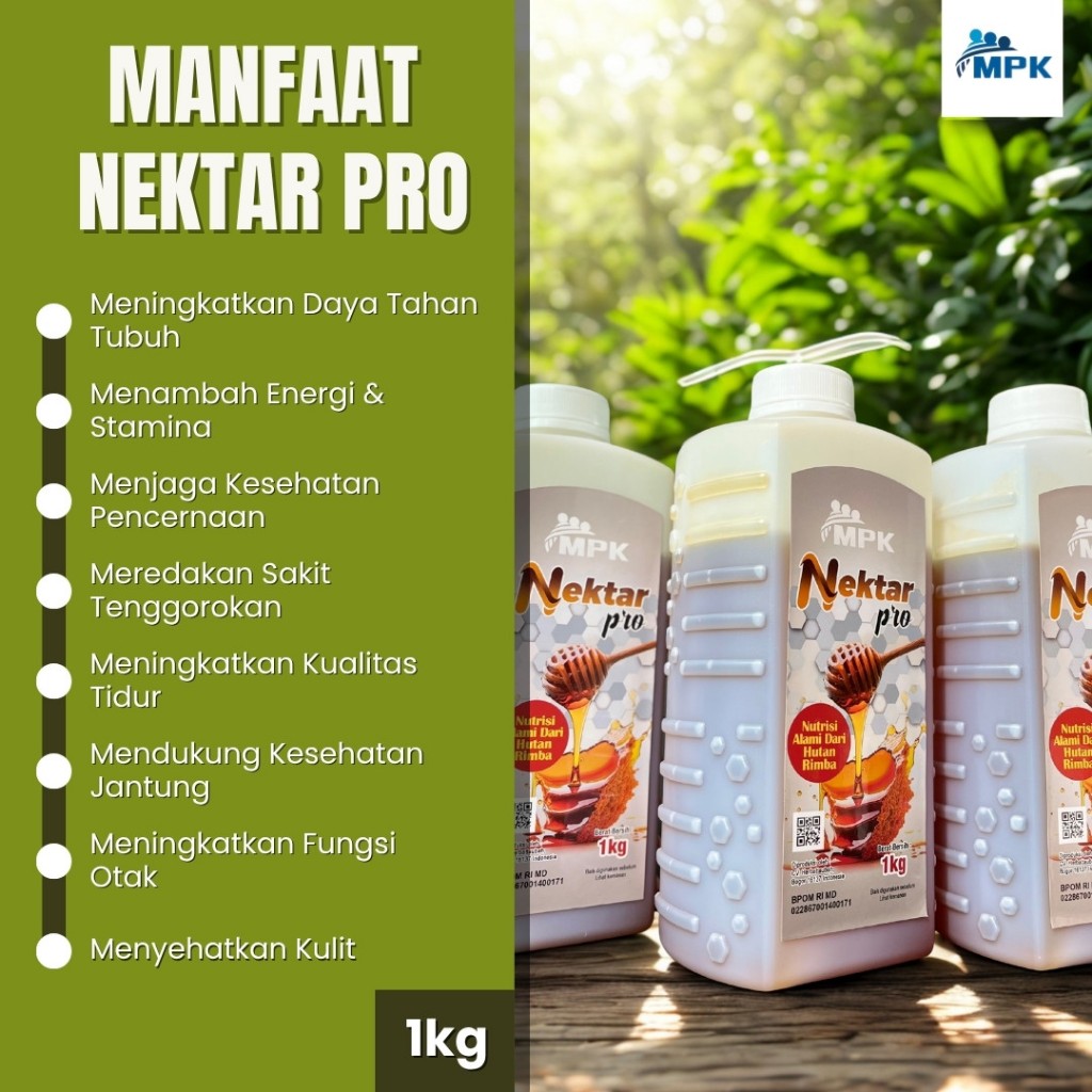MPK Madu Nektar Pro1000 Gram