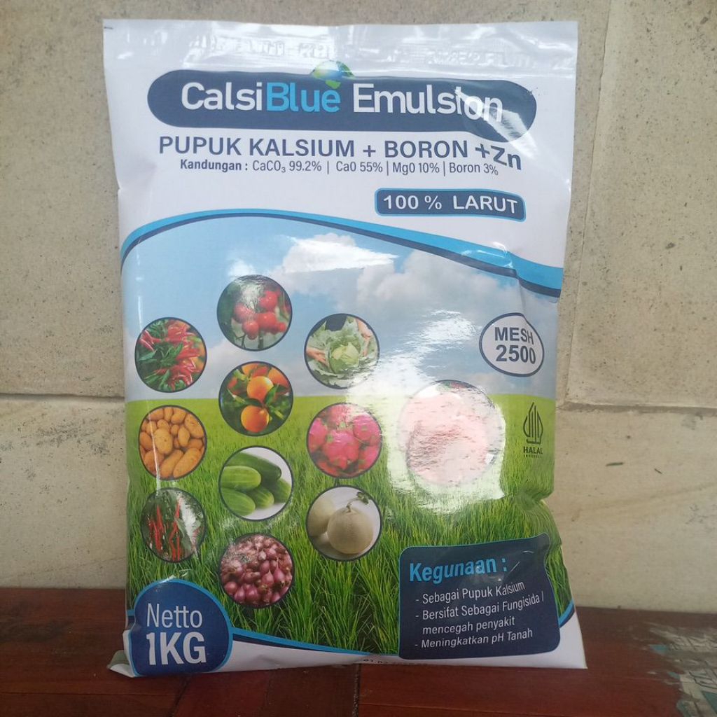 Pupuk Kalsium Biru "CalsiBlue Emulsion" 1 kg