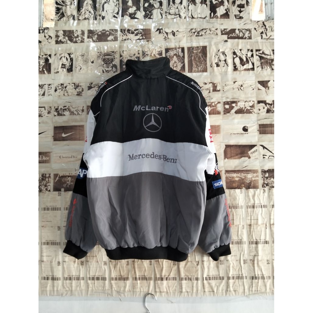 Mercedes-benz Vintage F1 Racing Jacket
