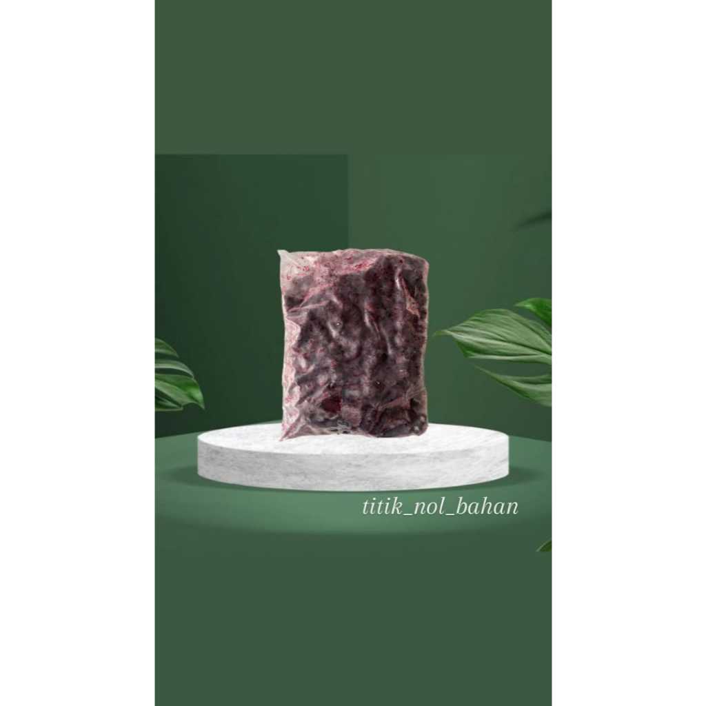 Blueberry Frozen  1 kg Buah Blueberry Beku Segar