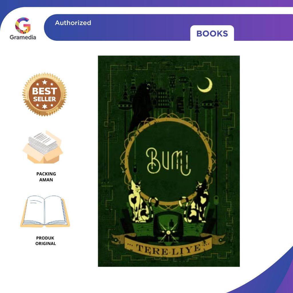 Gramedia Pekanbaru - Bumi - New Cover Tere Liye
