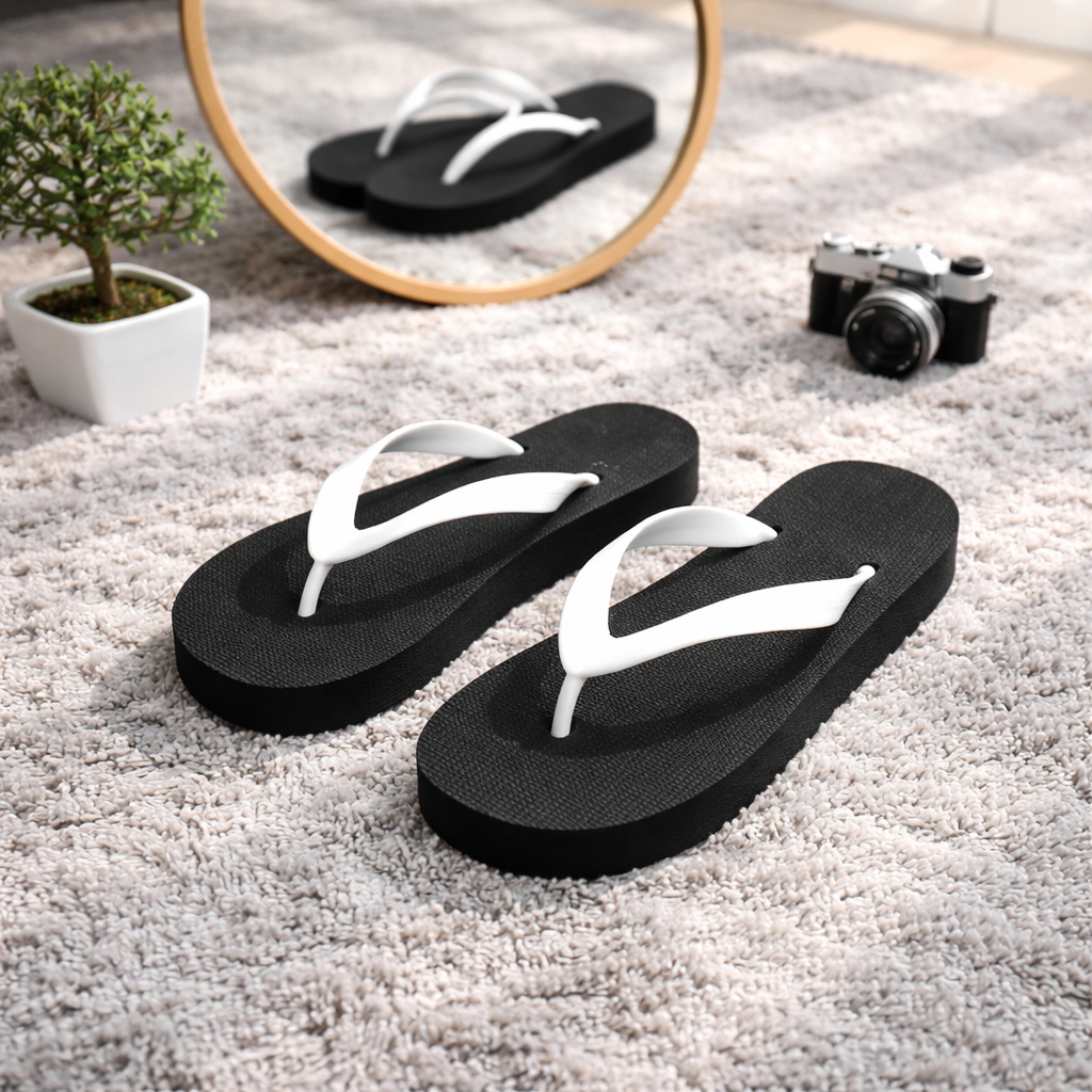 Sandal Anak Laki Laki | Sendal Jepit Polos Anak Warna Hitam