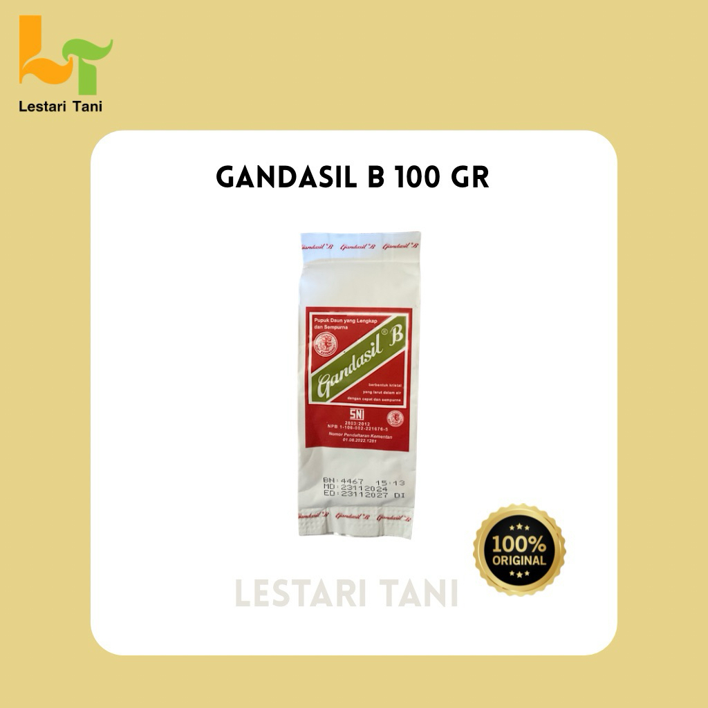 Pupuk Gandasil B 100gr - Gandasil B 100gr, Gandasil B 100gr, Gandasil B 100gr