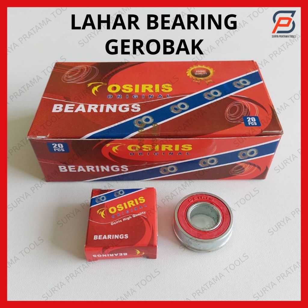 Lahar Bearing Beko OSIRIS Roda Laher Beco Gerobak Dorong Sorong Angkong