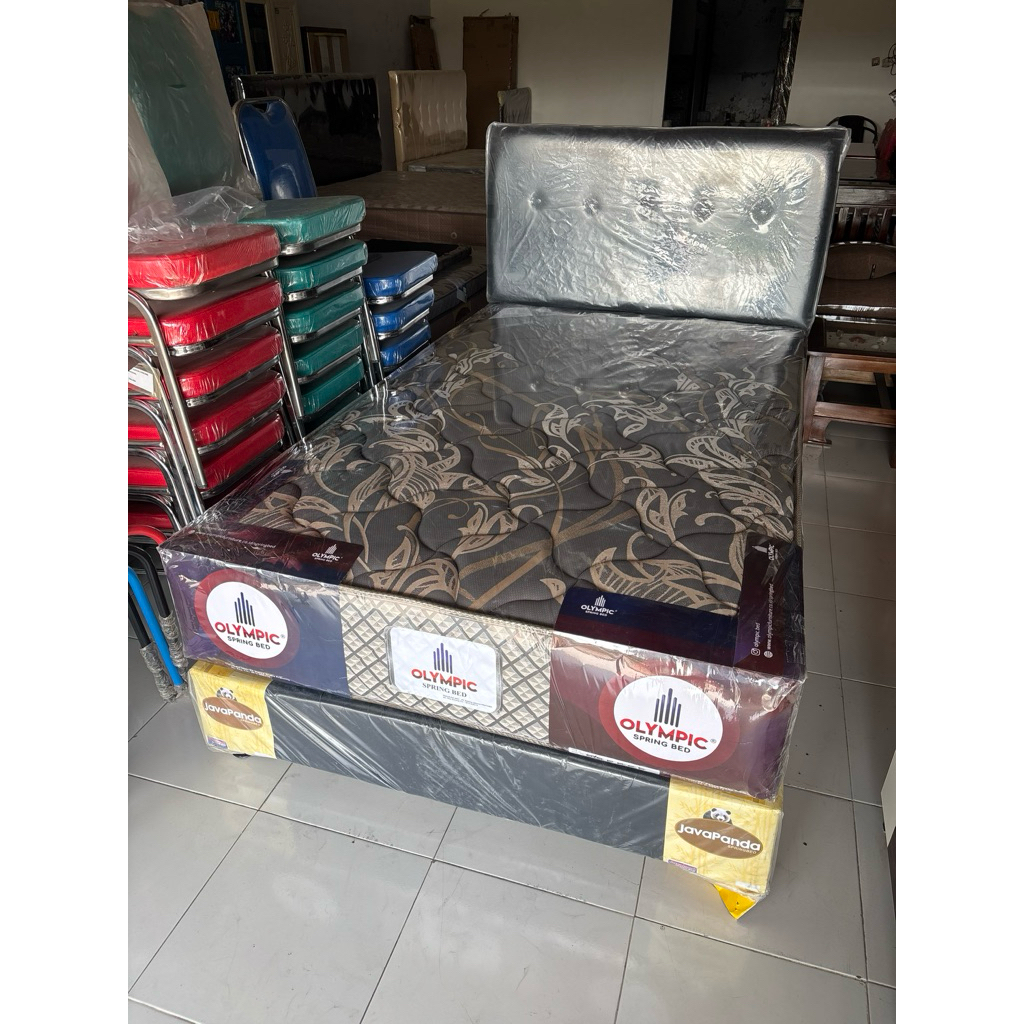 Springbed Set Dipan Bed Set Olympic Archer 120x200