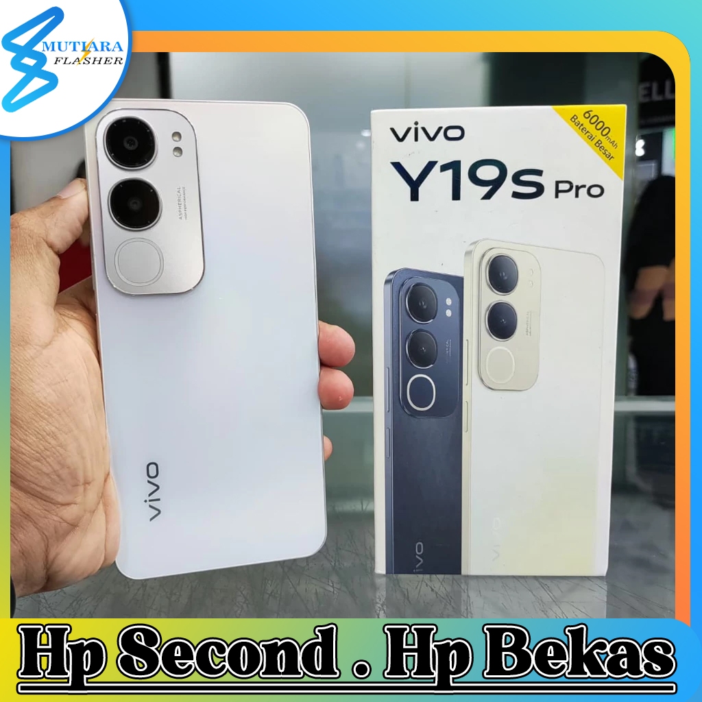 Vivo Y19s Pro Ram 4/64GB | Ram 4/128GB | Ram 6/128GB Bekas Original Flasher Store