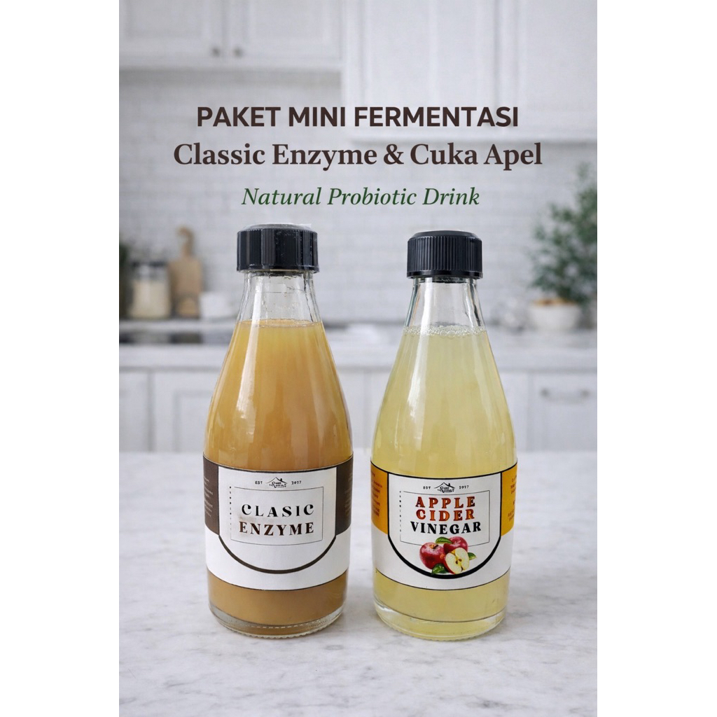 100ml Classic Enzyme + Cuka Apel