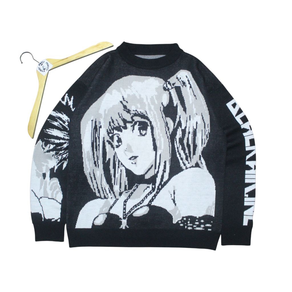 knitwear blackairinc x death note misa amane
