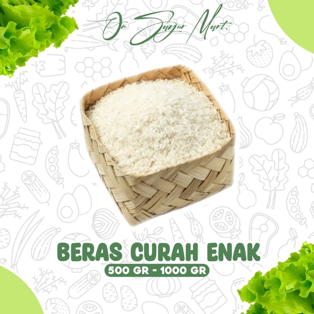 Beras kiloan / beras 1kg/Beras kemasan 1kg