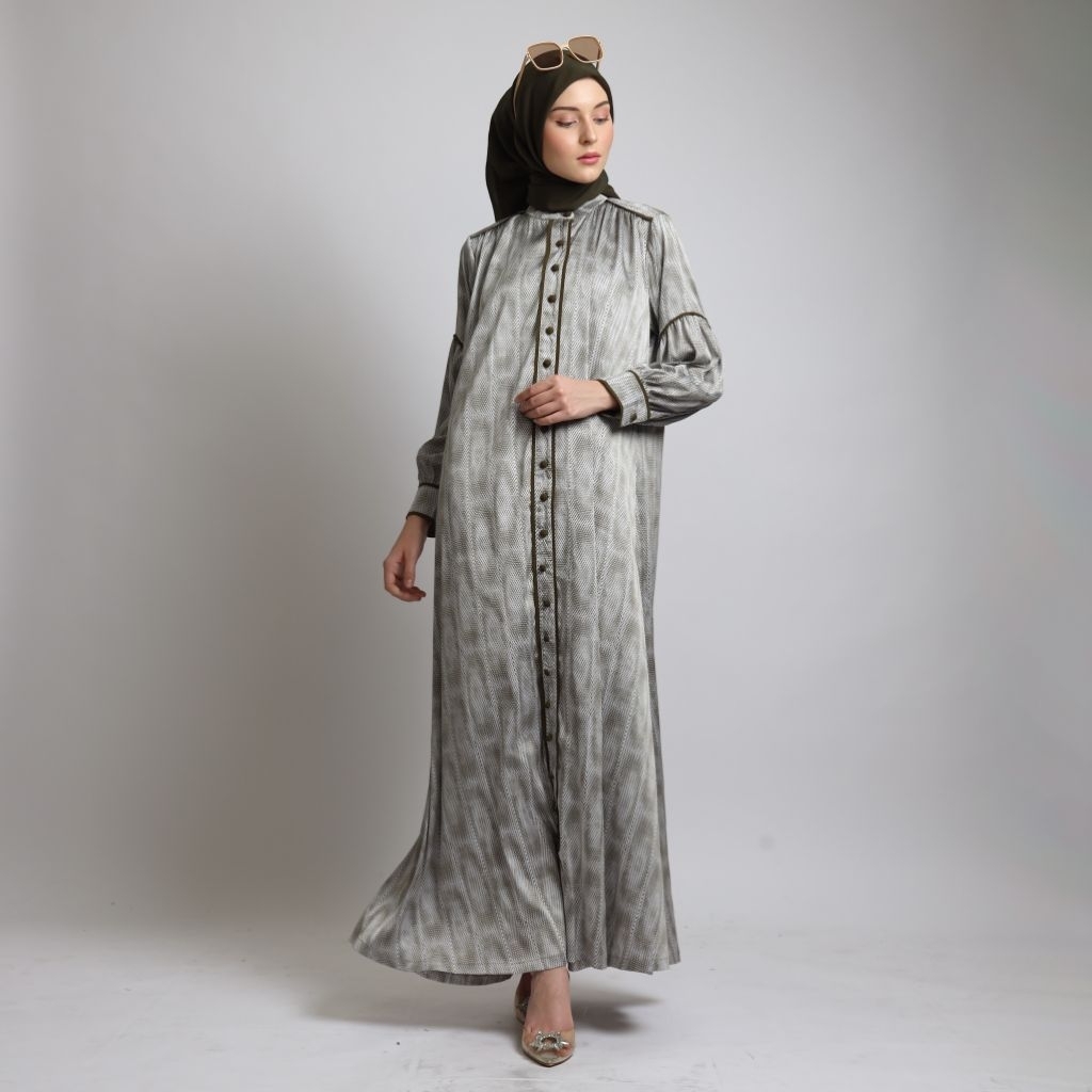 SMLbylennyaslim - Kyaza Dress/wanita/hijab/dress/busui/elegan/nyaman/newah