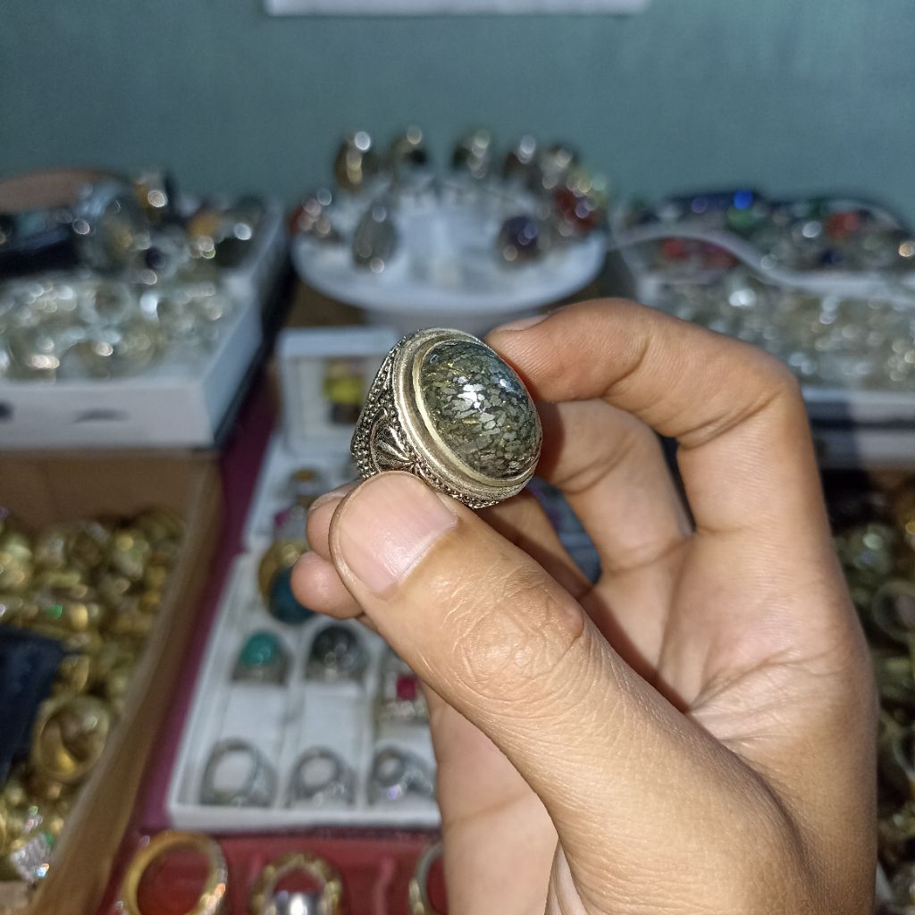 BATU AKIK BERTUAH NATURAL BADAR BESI