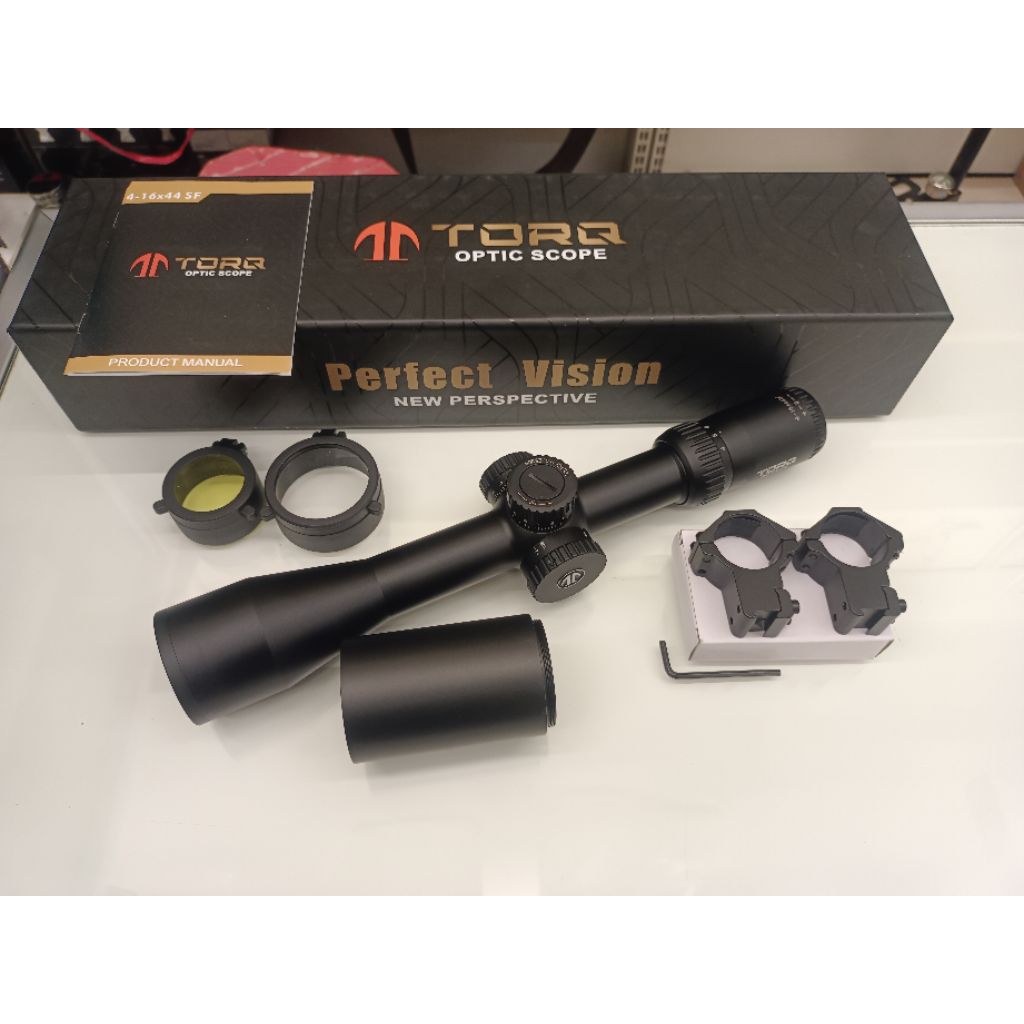 Torq 4-16x44sf - TORQ OPTIC SCOPE 4-16x44sf