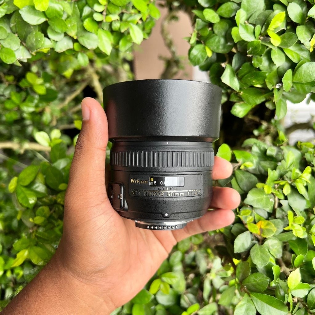 NIKON 50MM F1.4 AFS FULLSET NO BOX