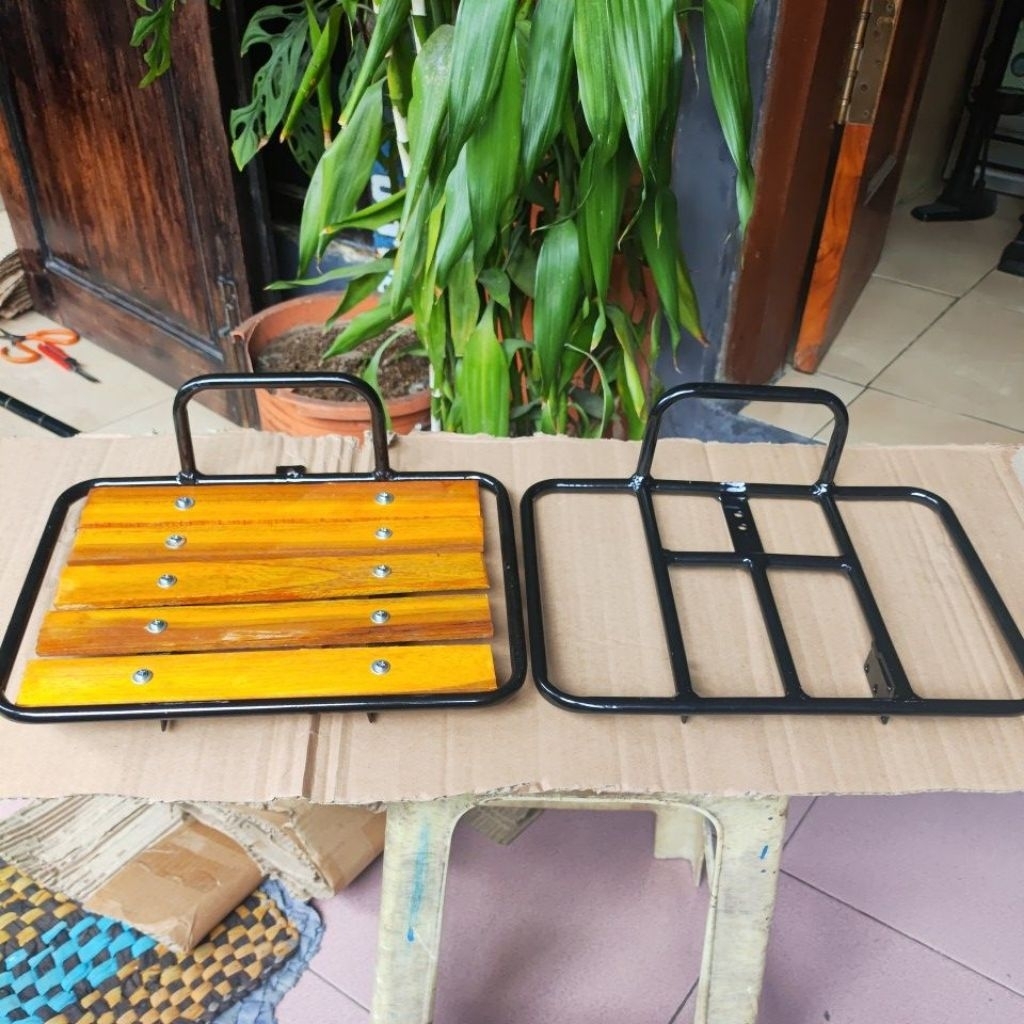 rak depan sepeda commuter bike federal mtb sepeda lipat rak pizza panier depan