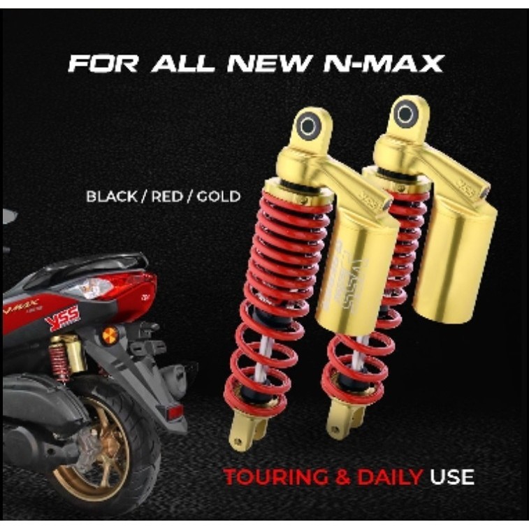 SHOCK SKOK YSS G SERIES NEW NMAX 2020 GOLD SERIES MERAH