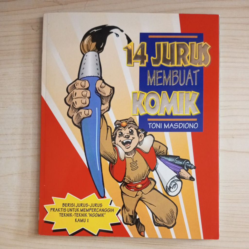 BUKU 14 JURUS MEMBUAT KOMIK OLEH TONI MASDIONO