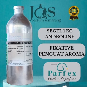 ( 1 KG ) ANDROLINE BY PARFEX FIXATIVE CAMPURAN / PENGUAT / PENGAWET AROMA 100% Murni 1KG Segel Pabri
